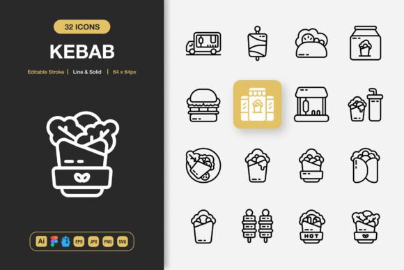 Kebab Icons — The Unsung Hero of Modern Visual Projects