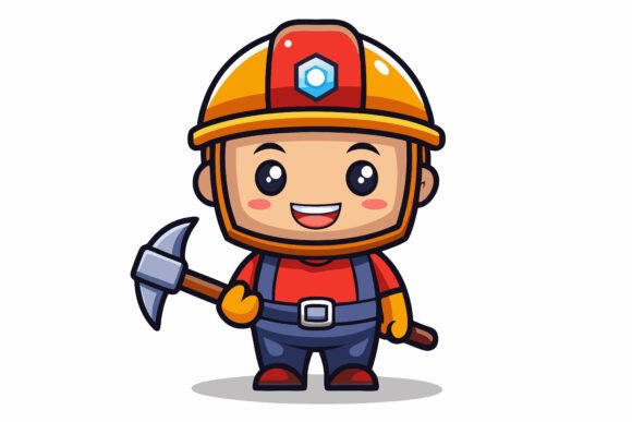 Kid Wearing Work Clothes and a Belt — The Power of Role-Play and the Value of Professional AI EPS Illustration Collections
