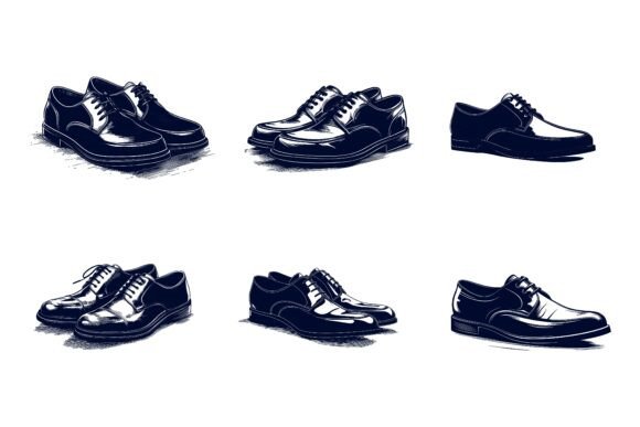 Set of Shoe: A Versatile AI EPS Illustration Collection for Modern Creators
