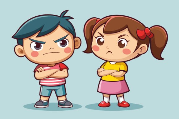 The Creative Power of Angry Boy and Girl Illustrations in Modern Design