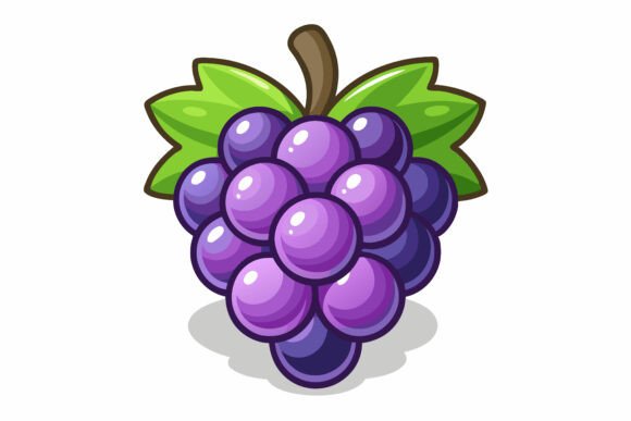 Understanding the Full Fresh Fruit Purple Grape Illustration Set and Its Practical Value for Creative Work