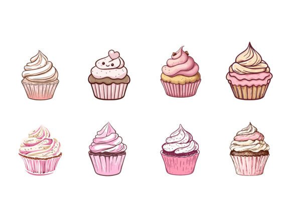 Unwrapping the Value of a Premium Set of Cupcake Illustrations