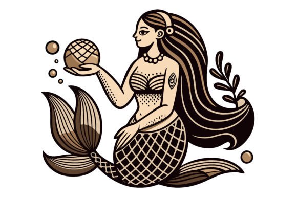 Where Myth Meets Modern Design: A Deep Dive into Sea Mermaid AI EPS Illustration Kits